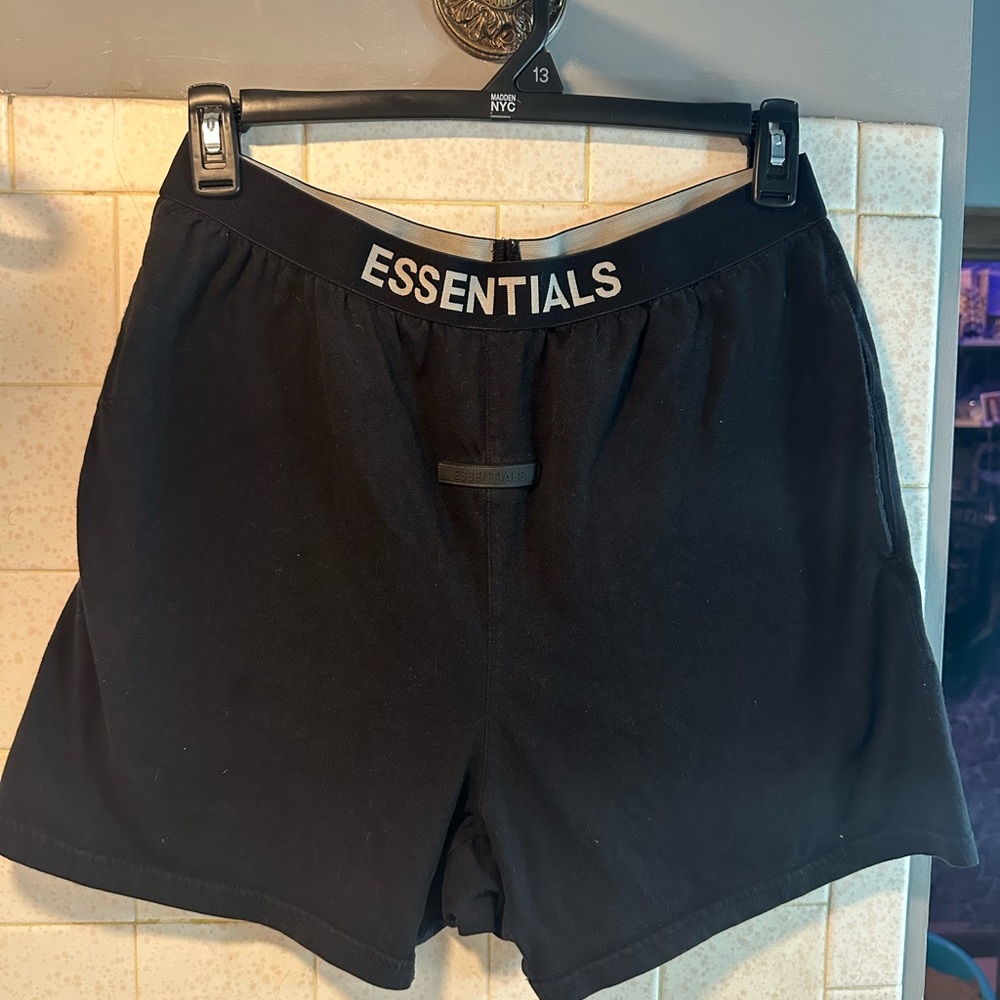 Essentials Women's Athletic Black Shorts